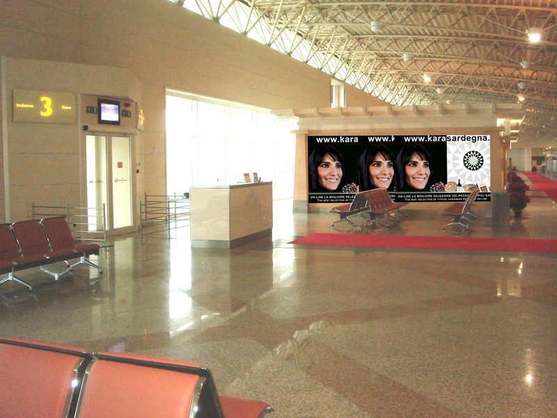 Banner negozi aeroporto