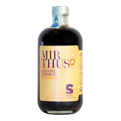 MIRTHUS A - liquore artigianale di mirto rosso selvatico del Sud Sardegna e Arancia