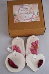 Box 4 profumatori fragranza frutti tropicali e vaniglia