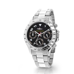 Orologio da polso UOMO -  il Tempo de Homine´s (quadrante NERO)