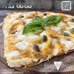 Pastificio Tanda & Spada Pane Carasau Marasau impastato con l´acqua di mare della Sardegna Scatola 240...