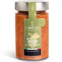 Sugo biologico al Tonno e Pesto - Alla Carlofortina -