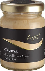 Crema di cipolle con aceto balsamico
