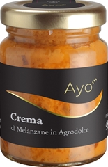 Crema di melanzane in agodolce