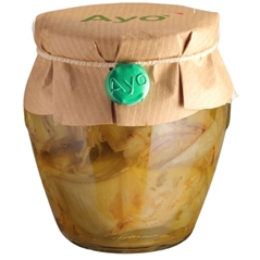 Carciofi lavorati dal fresco sott´olio