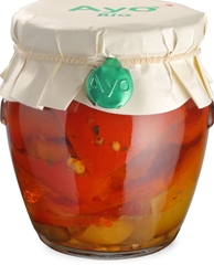 Peperoni stuzzicanti biologico sott´olio