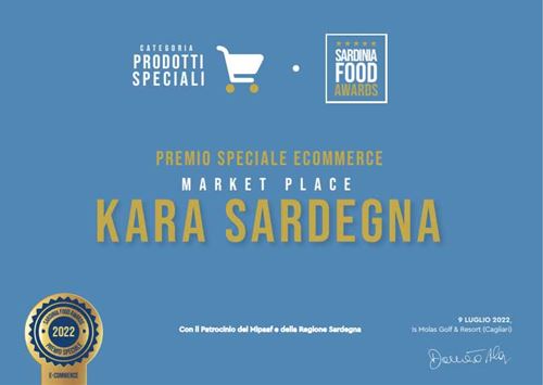 Marketplace Karasardegna.it premiato al Sardinia Food Awards