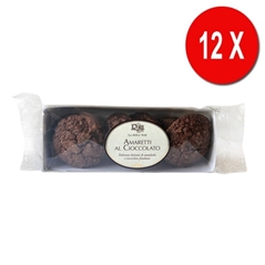 12 CONFEZIONI di Amaretti al cioccolato