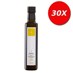 30 BOTTIGLIE di Olio extravergine d´oliva al Limone