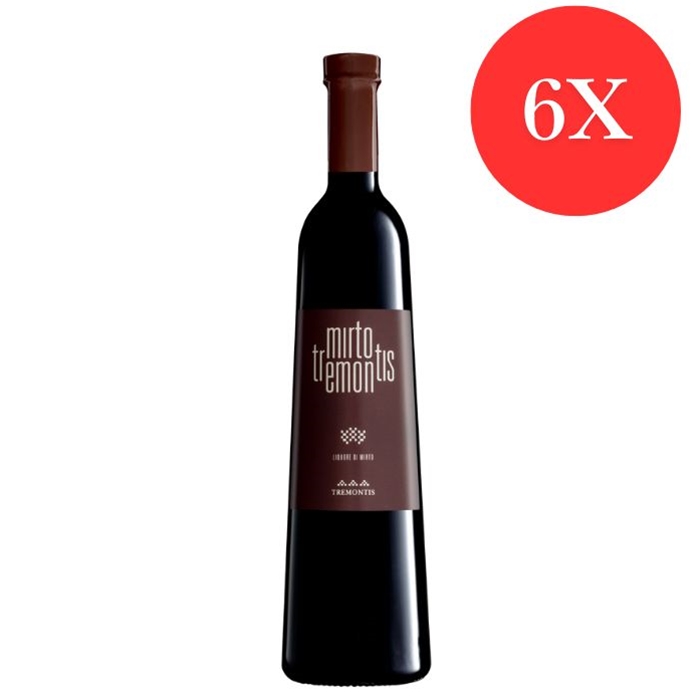 6 BOTTIGLIE di Tremontis - Mirto di Sardegna