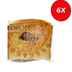 6 PEZZI di FIORE SARDO - PECORINO STAGIONATO