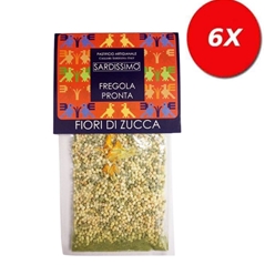 6 CONFEZIONI di FREGOLA FIORI DI ZUCCA