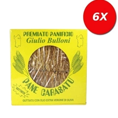 6 CONFEZIONI di Pane GUTTIATU con olio extravergine d´oliva