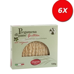 6 CONFEZIONI di Pergamena di pane Guttiau all´ORIGANO