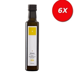 6 BOTTIGLIE di Olio extravergine d´oliva al Limone