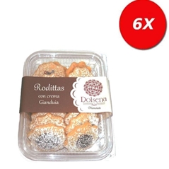 6 CONFEZIONI di Rodittas con crema di gianduia