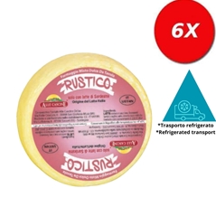 6 PEZZI di RUSTICO - FORMAGGIO MISTO DOLCE DA TAVOLA