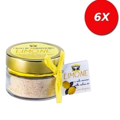 6 VASETTI di SALE E LIMONE