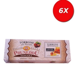 6 CONFEZIONI di Torrone alle Nocciole
