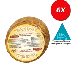 6 PEZZI di TRUNCU REALE - FORMAGGIO PECORINO STAGIONATO