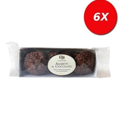 6 CONFEZIONI di Amaretti al cioccolato