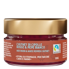 Chutney di Cipolle Rosse e Pepe Bianco