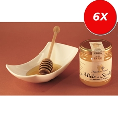 6 VASETTI di Miele di Sardegna di Lavanda Selvatica