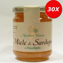 30 VASETTI di Miele di Sardegna di eucaliptus