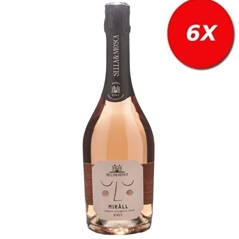 6 BOTTIGLIE di MIRALL SPUMANTE BRUT DI TORBATO ROSE´