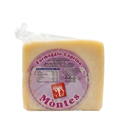 Montes - formaggio  prodotto con latte di capra 1/4