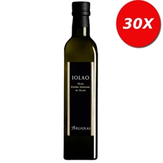 30 BOTTIGLIE di Olio extravergine d´oliva iolao monoastuccio