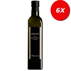 6 BOTTIGLIE di Olio extravergine d´oliva iolao monoastuccio
