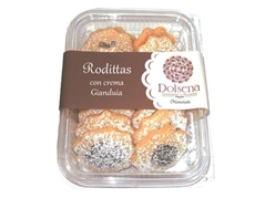Rodittas con crema di gianduia